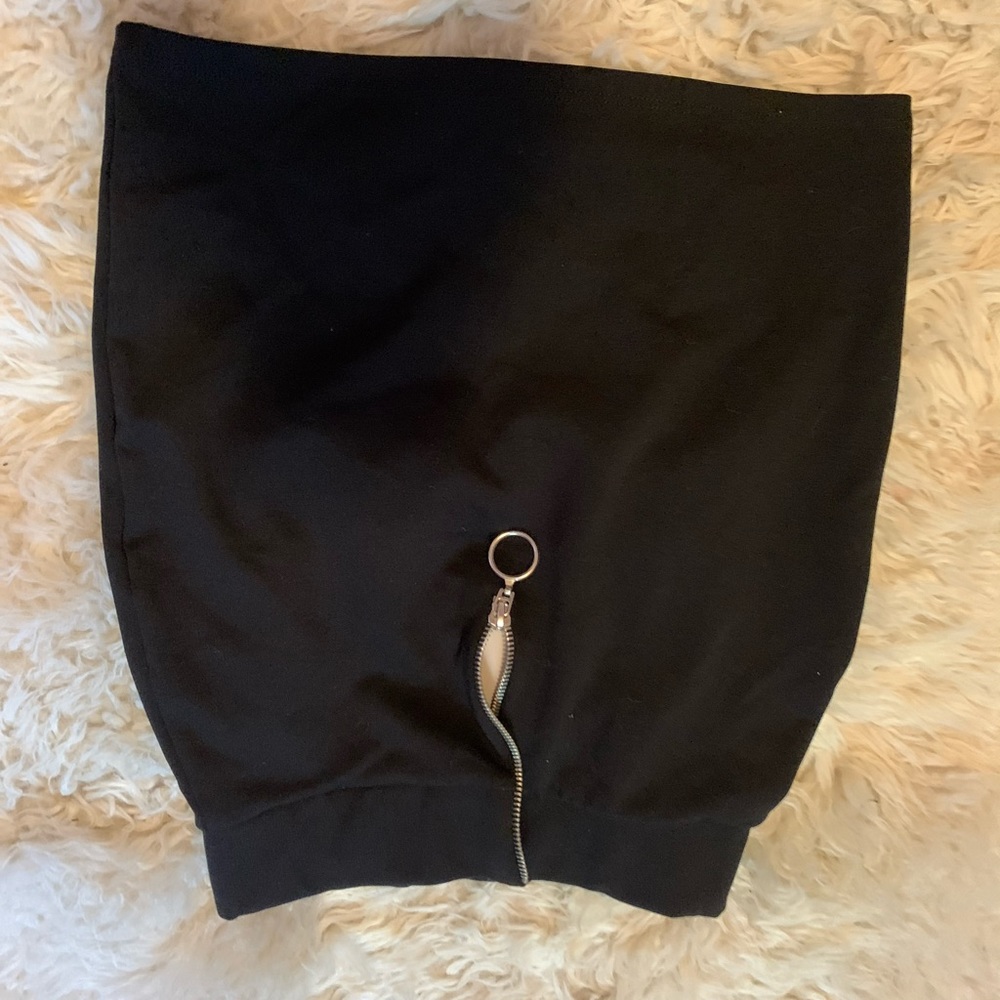 Black skirt